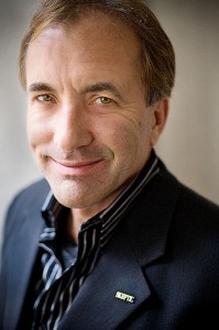 Michael Shermer. Photograph by Byrd Williams, from Wikimedia Commons