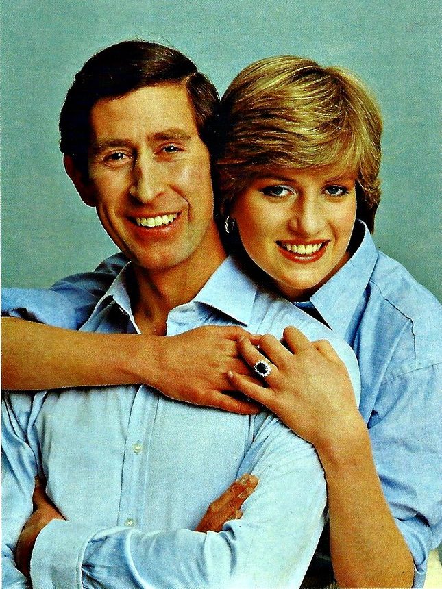 Prince Charles & Princess Diana, Sovereign Series Royal Wedding 1981, No. 10 Informal Portrait By Lord Snowden, July 26, 1981, Published By Prescott-Pickup & Co. Ltd, Made In England. Source: Flickr License: CC-BYSA-2.0 